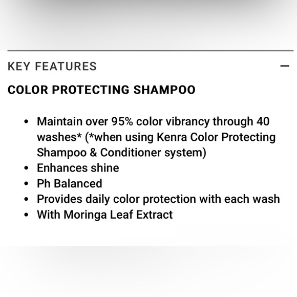 💦 Kenra Color Protecting Shampoo and Conditioner Mini Duo Set - Picture 4 of 6